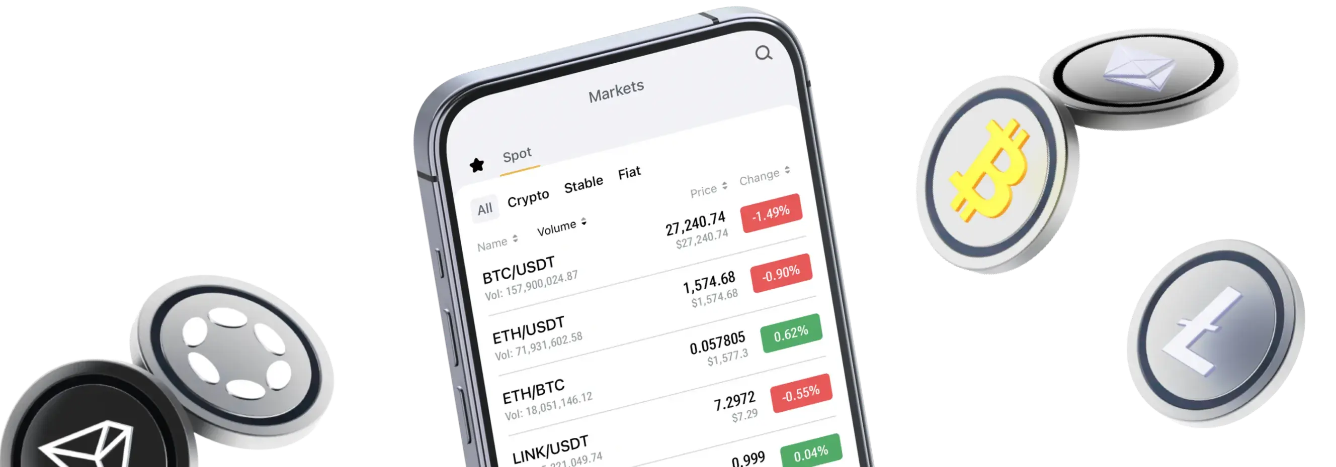Multiple cryptocurrency support