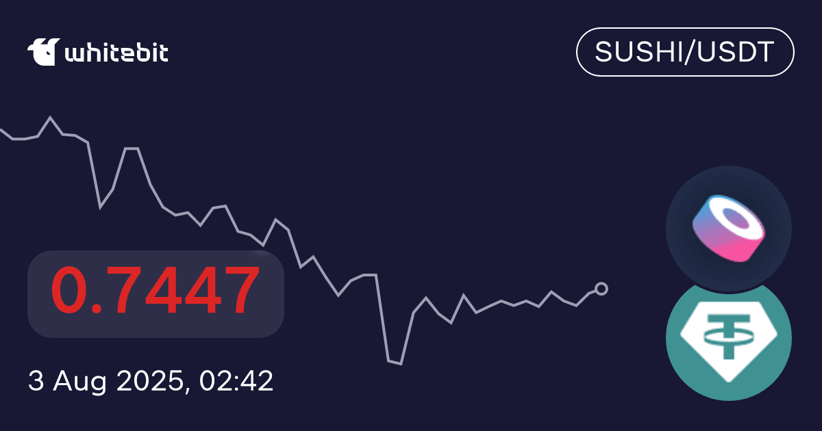 1 3231 Sushi Usdt Trade Sushi To Tether Us Whitebit 1 3231 Sushi Usdt Trade Sushi To Tether Us Whitebit