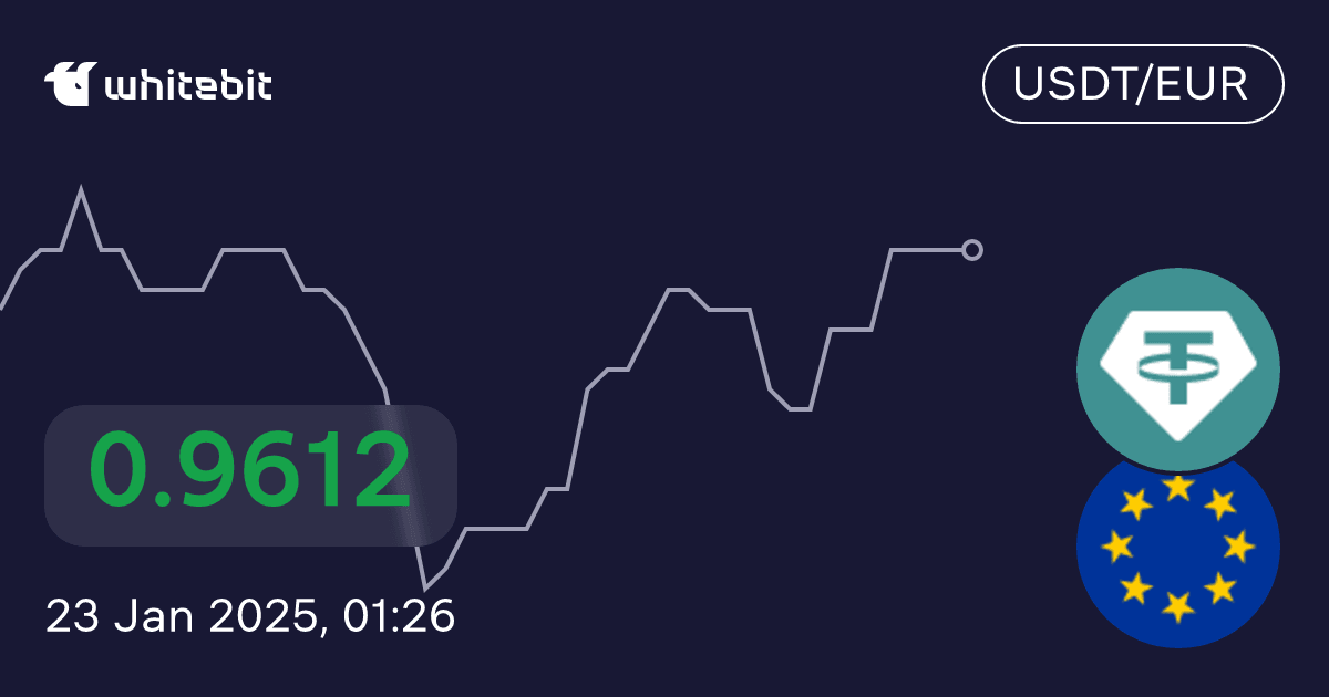 13 usdt to eur